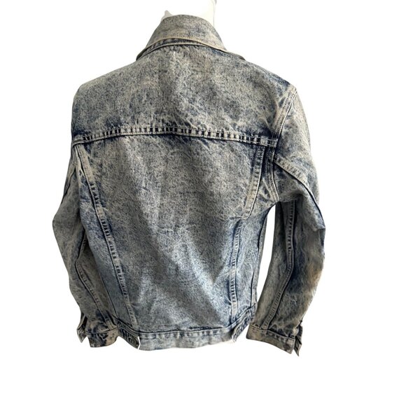 JOHN GALT Women's Distressed Denim Jean Jacket One Size 4/6 - Picture 6 of 9
